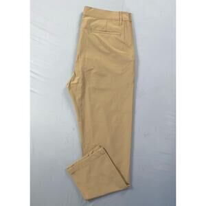 Mtailor San Francisco Flat Front Performance Chino Tech Pants. Beige, 36X30. EUC